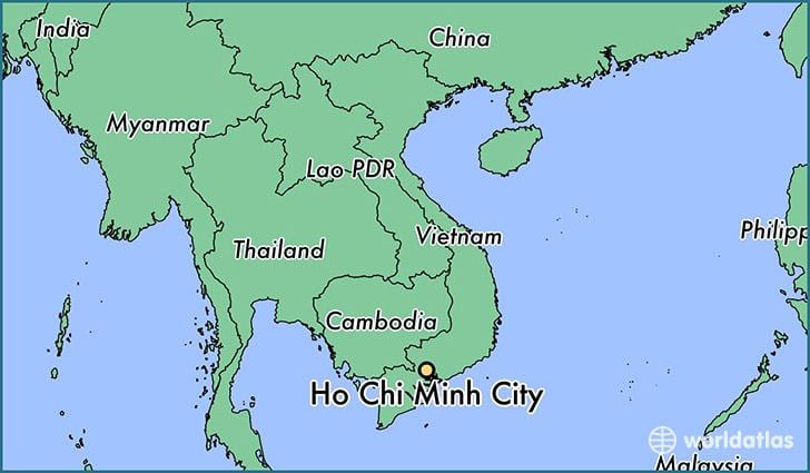 რუკა ho chi minh city მსოფლიოში