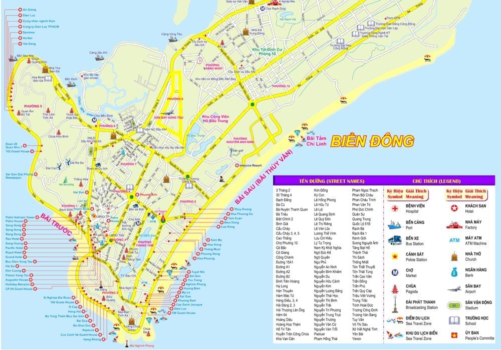 რუკა ho chi minh city პორტი