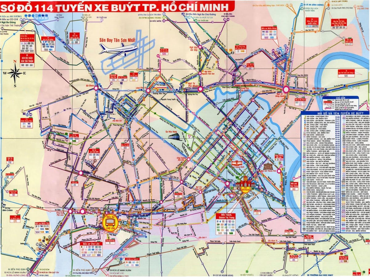 saigon ქუჩის რუკა