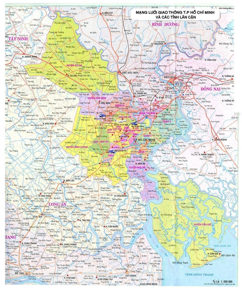 რუკა tp ho chi minh