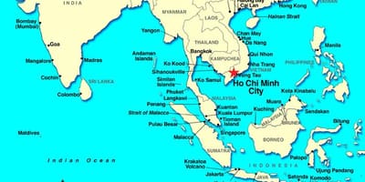 Saigon მსოფლიო რუკა