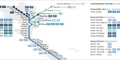 რკინიგზის სადგური ho chi minh city რუკა